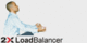 2X LoadBalancer for Terminal Services/Citrix provides load balancing, 2 servers