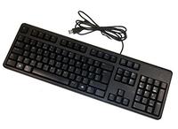 Black UK USB Keyboard with PS2 port for mouse - to be used with T, D, P, Z Class & Xenith 2