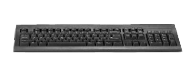 Wyse - Black USB Keyboard with PS2 port for mouse (UK/English)