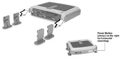 Wyse - Horizontal feet for V30,V50,V90 (set of 4 pieces per unit)